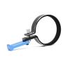 BrewJa One-Handed Control Adapter Transmitter Steering Wheel Trigger for RC Crawler Controller Flysky NB4 TRX TQI TRX6 TRX-4 Summit (Color : Blue) view 1
