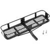 BrewJa Metal Rear Bumper Back Hitch Carrier for 1/10 RC Crawler Axial SCX10 90046 SCX10 III AXI03007 Traxxas TRX4 RC4WD D90 TF2 view 1