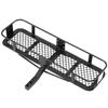 BrewJa Metal Rear Bumper Back Hitch Carrier for 1/10 RC Crawler Axial SCX10 90046 SCX10 III AXI03007 Traxxas TRX4 RC4WD D90 TF2 view 3