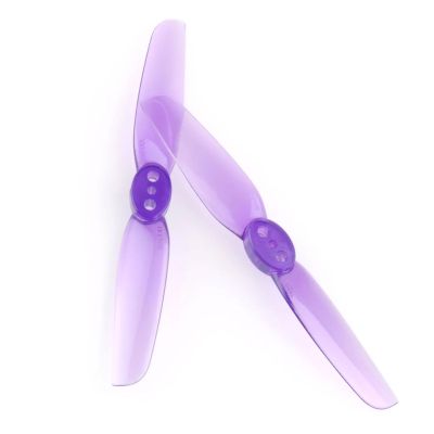 20pcs HQProp T65mm 65mm T-Mount Propeller Set (10x CW / 10x CCW) (Transparent Purple)