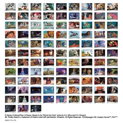 ensky Disney 100 Trading Collection 12 Pack Box