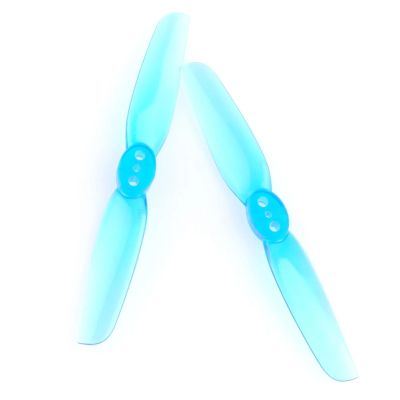 20pcs HQProp T65mm 65mm T-Mount Propeller Set (10x CW / 10x CCW) (Transparent Blue)
