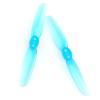 20pcs HQProp T65mm 65mm T-Mount Propeller Set (10x CW / 10x CCW) (Transparent Blue) view 1