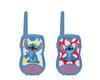 Lexibook, Disney Stitch, Walkie Talkies, 200 m Children's Communication Set, 2 Communication Channels, Belt Clip, Blue/Purple, TW12D view 1