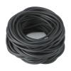 Senkary 30 Pieces Black Jelly Bracelets 80s Rubber Bracelets Bands Silicone Hair Ties for Adults, Women, Kids, Girl view 1