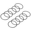 Senkary 30 Pieces Black Jelly Bracelets 80s Rubber Bracelets Bands Silicone Hair Ties for Adults, Women, Kids, Girl view 2