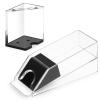 Akamino 4 Deck Blackjack Shoe and Discard Tray, Clear Acrylic Card Dispenser Blackjack Dealing Shoe Card Dispenser for Playing Cards,Standard Size Poker Deck,Family Game Night view 1
