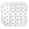 YYZZH Yoga Weimaraner Dog Pattern Muslin Burp Cloths for Baby 4 Pack Soft 100% Cotton Baby Washcloths Bibs for Boy Girl view 1