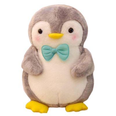 Ruzucoda Stuffed Penguin Plush Ocean Animals Toys Dolls Decorations Gifts for Kids Boys Girls 10 Inches (Blue)