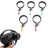BrewJa One-Handed Control Adapter Transmitter Steering Wheel Trigger for RC Crawler Controller Flysky NB4 TRX TQI TRX6 TRX-4 Summit (Color : Red) view 3