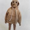 1/12 Scale Strong Man Action Figure Clothes Men's Hoodie Clothing for 1:12 6inch Notoman,NWTOYS Male Action Figure Doll (Yellow) view 4