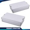 PIT66 Card Storage Box (2 PCS) 3000 Count Super Shoe Cardboard Standard Trading & Gaming Card Storage Boxes Corrugated Cardboard Storage Box Baseball Trading Card Slab Storage Boxes view 2
