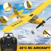 28 RC Plane 3 Channel Remote Control Airplane Trainer Sport Cub S2 with Propeller Saver&Xpilot Stabilization System,One-Key U-Turn Easy to Fly for Beginners, Kids, Adults, Yellow (761-14 RTF) view 2