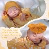 ADFO Lifelike Reborn Baby Dolls Twins, 20 inch Realistic Newborn Real Life Baby Boy Girl Dolls Soft Vinyl Baby Dolls with Clothes and Toy Gift for Kids Age 3+ view 2