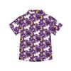 Pinupub Boys Hawaiian Shirts Ghosts Moons Print Halloween Costume Short Sleeve Summer Cool Casual Button Down Shirt for Youth Kids Aloha Luau view 3