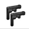 Aluminium 7075 Servo Mount for Tamiya 1:10 R/C 58719 BBX BB-01 Chassis - Black view 1