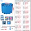 1m/ 1.2m/ 1.5m/ 1.8m/ 2m Small Mini Frame Pool/ Kiddie Pools for Toddler/ Kids/ Baby, Relax Pool/ SPA Piscina Round Oval with Metal & Plastic Framed & Drain Valve, Outdoor Pool(1.2X0.6M/680L/180GAL) view 4