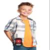 Lexibook - Spy Mission - Walkie Talkies, 200m, Communication Set for Kids, 2 Communication Channels, Belt Clip, Black/Red, TW12SPY view 4