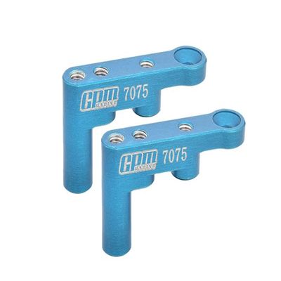 Aluminium 7075 Servo Mount for Tamiya 1:10 R/C 58719 BBX BB-01 Chassis - Sky Blue
