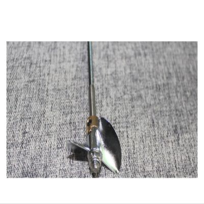 CRUMPS RC Model Boats Spare Part-4mm Shaft with 40mm Metal Propeller Compatible with Volantex RC Vector SR80 Pro 798-4P High Speed RC Remote Boat