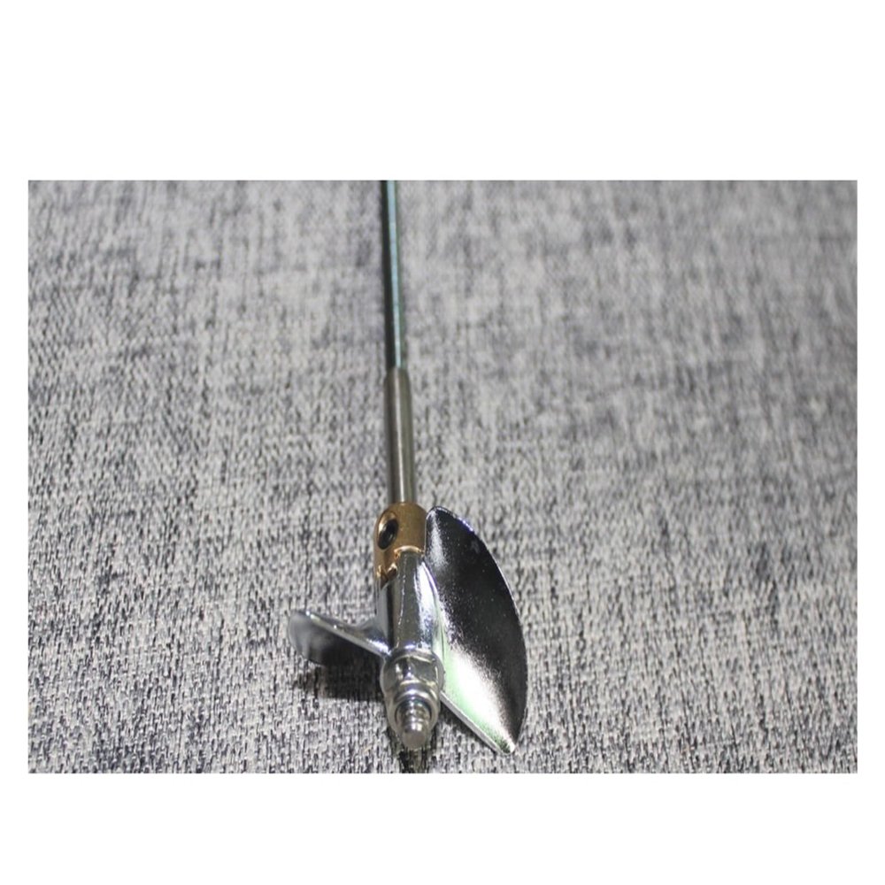 CRUMPS RC Model Boats Spare Part-4mm Shaft with 40mm Metal Propeller Compatible with Volantex RC Vector SR80 Pro 798-4P High Speed RC Remote Boat
