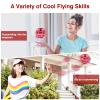 Ciniffo Flying Orb Ball 2025, Hand Controlled Boomerang Spinner Mini Drone Cosmic Globe Toy, Cool Toys Gift for 6 7 8 9 10+ Year Old Boys Girls Teens Outdoor Toys(Red) view 2