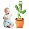 SANJOIN Cactus Baby Toy Talking Dancing Singing Adjustable Volume, Baby Girl for 1 Year Old, Infant Toys for 0-6 6-12 Months Stocking Stuffers view 1