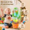 SANJOIN Cactus Baby Toy Talking Dancing Singing Adjustable Volume, Baby Girl for 1 Year Old, Infant Toys for 0-6 6-12 Months Stocking Stuffers view 2