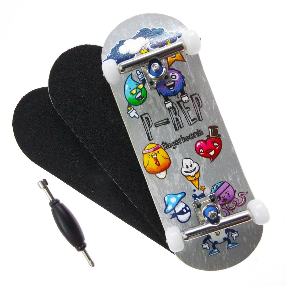 P-REP V2 Performance Complete Wooden Fingerboard 32mm - Turnt up Storm