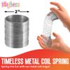 Original Metal Coil Slinky Spring Walking Toys 4 Pack 2-inch Ideal for Kids Teens&Adults Novelty Prize Party Favor Great for Classroom Games Travel Activities Slinky for Fun Deter Squirrel and Pests view 2