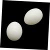 FELTECHELECTR 30pcs Solid Pigeon Eggs for Home Decor Realistic Simulated Pigeon Eggs for Crafts DIY Easter Decorations and Bird Breeding for Dove and Interior Design view 3