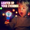 Playbees Light Up Spinning Wand  Magic LED Flashing Ball, Sensory Light Spinner Toy, Glow Wand Party Favor, Classroom Prizes, Fun Light-Up Gift for Kids view 3