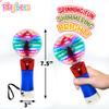 Playbees Light Up Spinning Wand  Magic LED Flashing Ball, Sensory Light Spinner Toy, Glow Wand Party Favor, Classroom Prizes, Fun Light-Up Gift for Kids view 4
