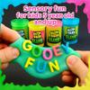 Playbees Glow in The Dark Slime  12 Pack Neon Party Favors for Kids, Sensory Toy for Boys & Girls Ages 5+, Non-Toxic, Stretchy, Gooey Fun  Birthday, Halloween, Classroom & Treat Bags view 3