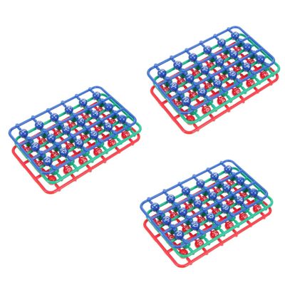 ibasenice 147pcs Hollow Bingo Balls Raffle Balls Numbers Lottery Game for Party Decorations