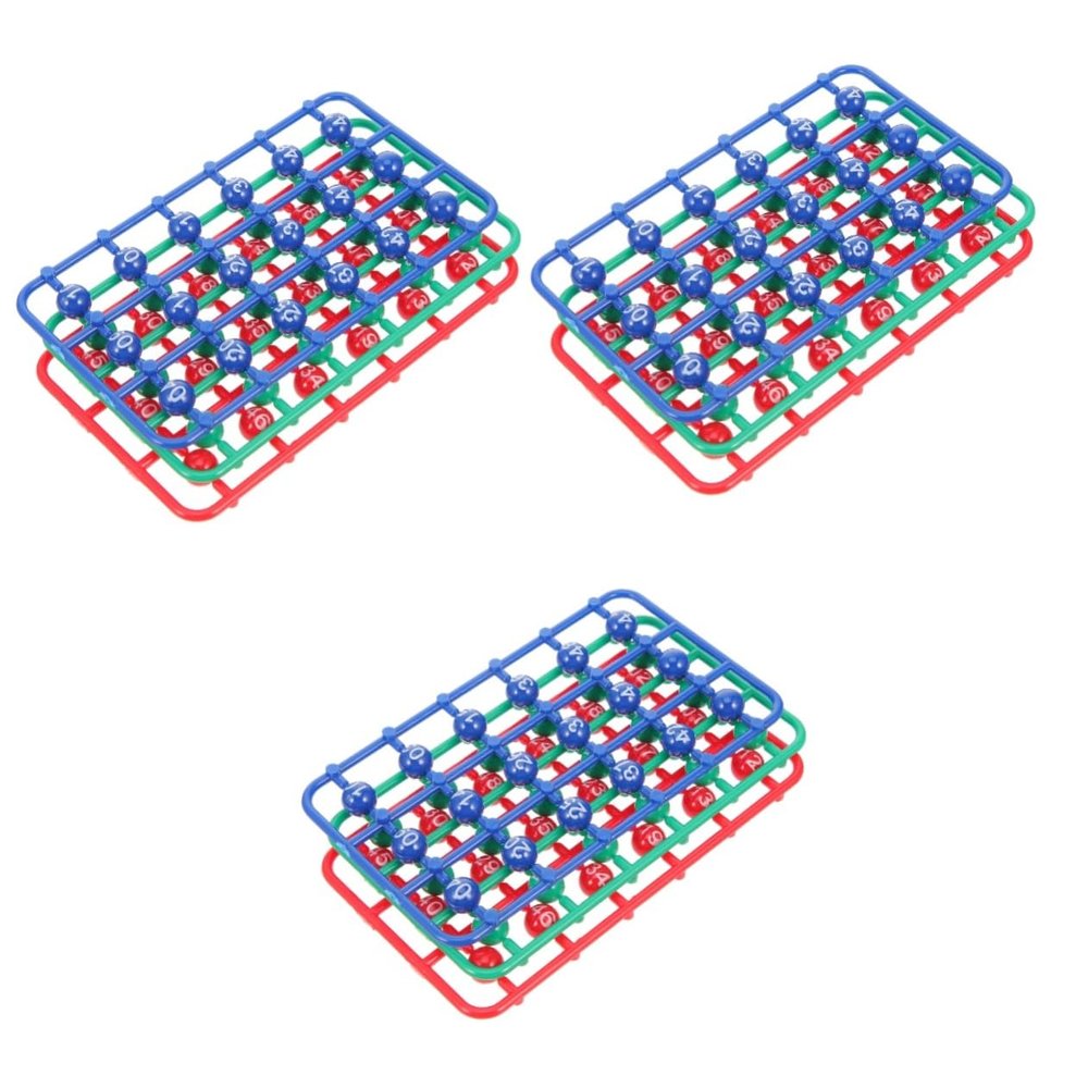 TOYANDONA 147pcs Colored Bingo Balls Raffle Game Balls for Parties Events Lightweight Portable Fun Props for Raffle Drawings Bingo Games for Holiday Celebrations