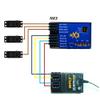 NATEFEMIN Fixed Wing Flight Controller, DC 5-6V 3-axis Gyroscope Balance Wing for FPV Flying Wing RC Airplane view 2