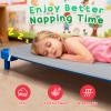 Comfyanno Cot Sheets for Daycare Tollder Size - Fits 23" x 40" Cot, 10 Pack Bulk, Daycare Essentials, Soft & Comfortable Fitted Cot Cover, for Preschool Kids Nap Time, Brushed Microfiber - Grey view 4