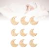 9-Piece Wooden Infant Achievement Marker Cards, Moon Number Letter Design, Photo Props for Newborn Photography, Boys Edition view 4