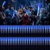 YOFOBU 60 PCS Blue Fiber Optic Wands Glow Fiber Wands Bulk LED Light Up Wands with 3 Flashing Modes LED Flashing Sticks for Halloween Christmas Valentine's Day July 4th Wedding Gender Reveal Birthday view 1