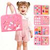 SYHLN Toddler Montessori Busy Board Toys for Little Girl Gifts: Educational Preschool Learning Travel Toys, Busy Book Learning Sensory Toys for Toddler Girls, Girls Unicorn Christmas Birthday Gifts view 1