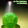Magnetic Fidget Sphere Magnet Toys - Holographic Glitter Bright Green - Magnets Sensory Toys - 12 Piece Set - Creativity Beyond Imagination, Inspirational, Recreational, Fun Desk Toy for Adults view 2