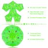 Magnetic Fidget Sphere Magnet Toys - Holographic Glitter Bright Green - Magnets Sensory Toys - 12 Piece Set - Creativity Beyond Imagination, Inspirational, Recreational, Fun Desk Toy for Adults view 4