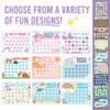 Hadley Designs Potty Training Chart for Toddlers Boys -10 Sticker Potty Chart for Toddlers Girls, 8.5x11" Potty Training Sticker Charts for Toilet Success, Rainbow Toddler Reward Chart for Kids view 2