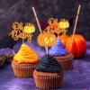 24Pcs Pumpkin Baby Shower Cupcake Toppers Pumpkin Oh Baby Cupcake Picks view 3