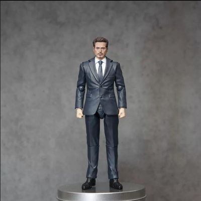 1/12 Scale Male Body,6inch Male Flexible Action Figure Body Suit Body with Replaceable Hands Type Collection (Blue 2.0)