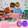 Silicone Case Compatible with Tamagotchi Uni Virtual Pet Machine, Protective Skin Sleeve Shell for Tamagotchi Uni with Finger Lanyard (Rose Red and Purple) view 3