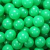 GUESVOT 2.75 Inch Big Ball Pit Balls - Crush Proof Plastic Balls for Ball Pit Pack of 50pcs Set for Toddlers Ball Pool Playtent Tunnels with Reusable Storage Bag (Green) view 1