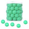 GUESVOT 2.75 Inch Big Ball Pit Balls - Crush Proof Plastic Balls for Ball Pit Pack of 50pcs Set for Toddlers Ball Pool Playtent Tunnels with Reusable Storage Bag (Green) view 2