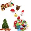 50 PCS Christmas Mochi Squishy Toys, Squishies Stress Relief Toys Christmas Party Favors, Mini Cute Christmas Stocking Stuffer Christmas Decor Gift for Kids Adults view 4